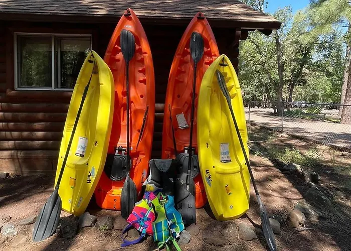 Charming Log In Tall Pines With Fire Pit Near Trails & Pinetop-Lakeside