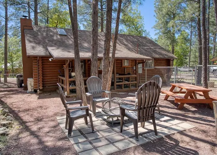Holiday home Charming Log In Tall Pines With Fire Pit Near Trails & Pinetop-Lakeside